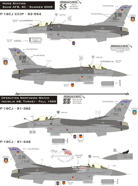 եСʡǥ 1/32 ƶ F-16CJ 55Ʈ Shaw Shooters 硼