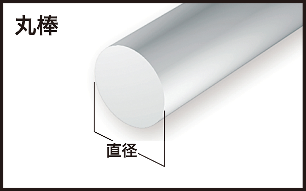 プラスチック PTFE 丸棒（白） 直径 80mm 820 mm :954454475