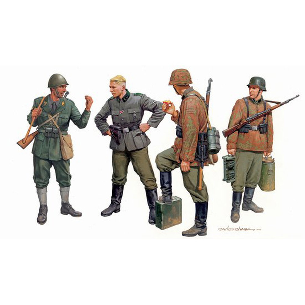 第二次世界大戦 ドイツ軍兵士装備 スコップ＆カバー セット（レプリカ 