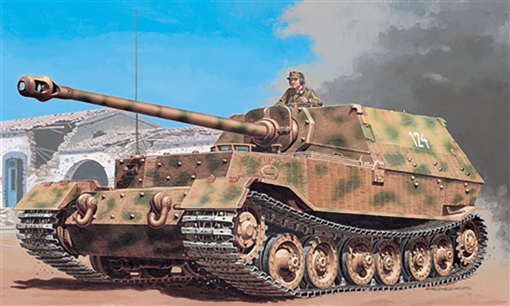 イタレリ 1/72 WW.II ドイツ軍 Sd. Kfz. 184 駆逐戦車エレファント 