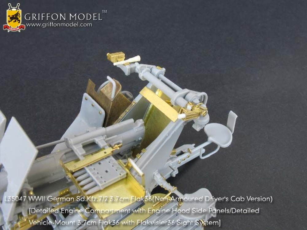 եǥ 1/35WW.II ɥķ Sd.Kfz.7/2 3.7cm FlaK 36 жˤѥå󥰥ѡ