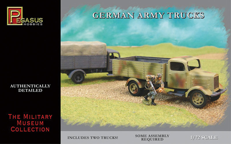 1周年記念イベントが ペガサスホビー 72 ドイツ陸軍 トラック 2両セット