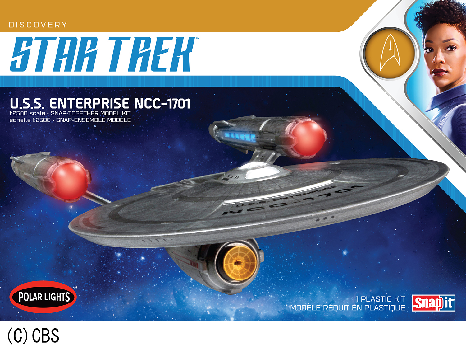 人気定番新作■貴重品■Star Trek U.S.S Enterprise NCC-1701-C 1:2500 - AMT スタートレック