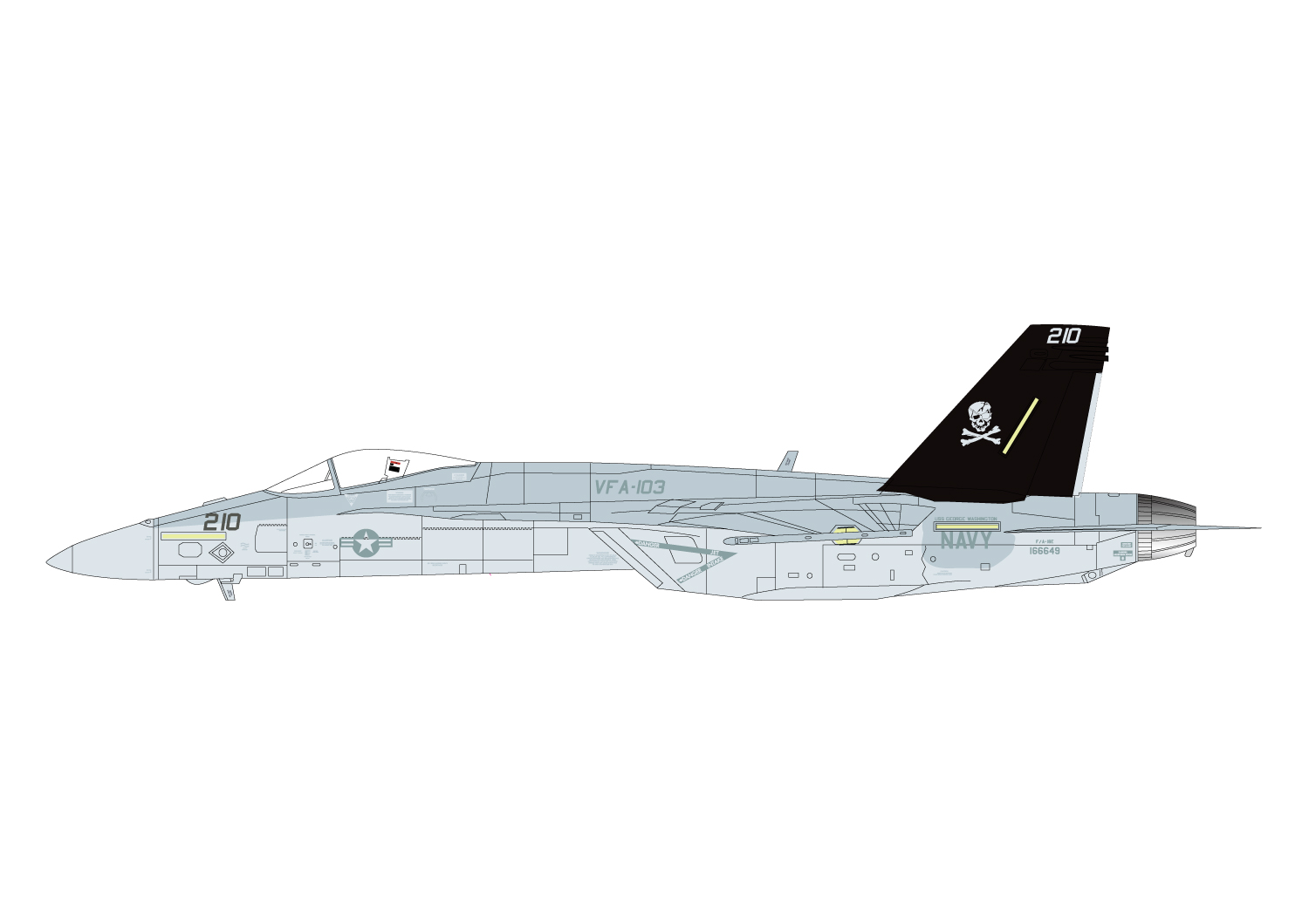 1/72 ꥫ ϾƮ F/A-18E ѡۡͥå VFA-103 ꡼㡼